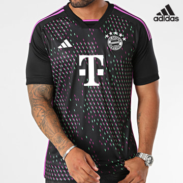 Adidas Performance - Camiseta de fútbol del Bayern de Múnich HR3719 Negro Violeta