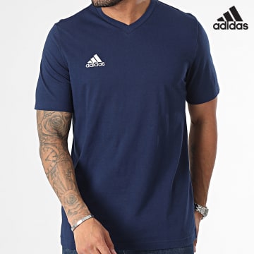 Adidas Sportswear - Tee Shirt Col V Ent22 HC0450 Bleu Marine