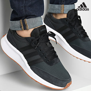 Adidas Sportswear - Baskets Run 70s ID1876 Carbon Core Black Footwear White