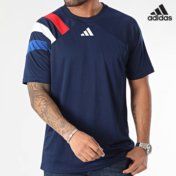 Adidas Sportswear - Tee Shirt Col Rond IK5738 Bleu Marine