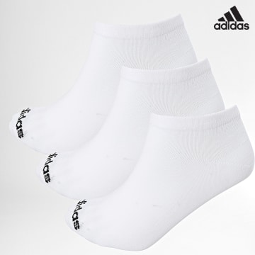 Adidas Performance - Juego de 3 pares de calcetines HT3447 Blanco