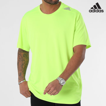Adidas Performance - Camiseta IJ9379 Fluo Yellow