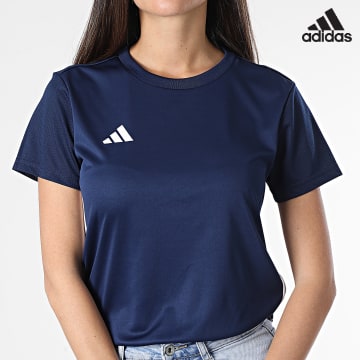 Adidas Sportswear - Tee Shirt Col Rond Femme H44531 Bleu Marine