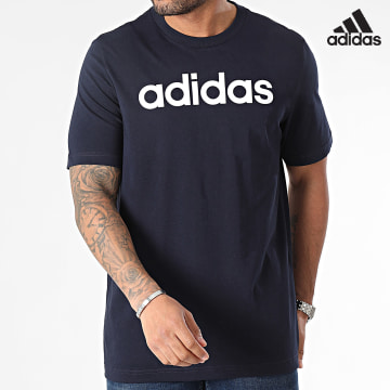 Adidas Sportswear - Maglietta a girocollo IC9275 blu navy
