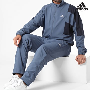 Adidas Sportswear - Ensemble Veste Zippée Et Pantalon Jogging IP3111 Gris