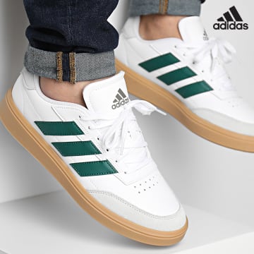 Adidas Sportswear - Baskets Courtblock IF6505 Footwear White Core Green Wonder Silver