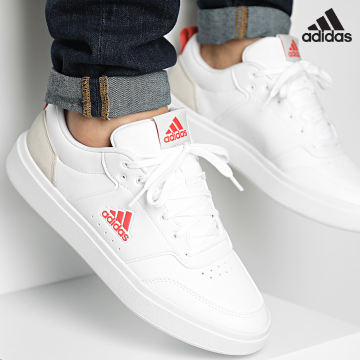 Adidas Sportswear - Baskets Park St ID5580 Footwear White Preloved Scarlet Grey One