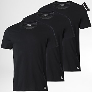 Adidas Performance - Lote de 3 camisetas Active Core 4A1M04 Negro