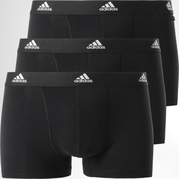 Adidas Sportswear - Lot De 3 Boxers 4A1M02 Noir Rose