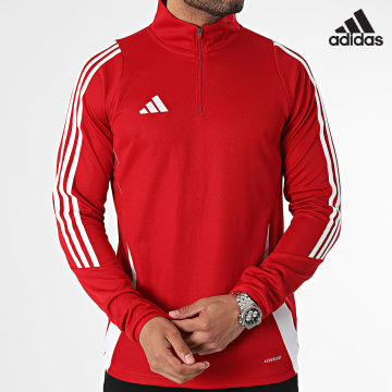 Adidas Sportswear - Maglietta a maniche lunghe Tiro24 IS1045 Rosso