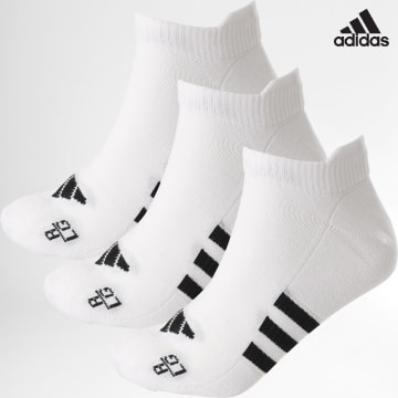 Adidas Performance - Juego de 3 pares de calcetines blancos HT3440