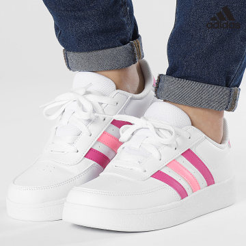 Adidas Sportswear - Breaknet 2.0 K HP8959 Cloud White Pink Scarpe da ginnastica da donna