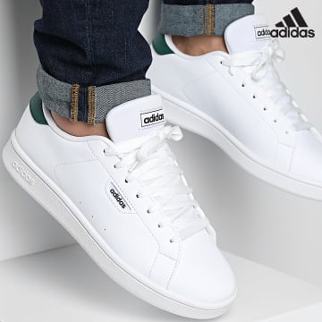 Adidas Sportswear - Sneakers Urban Court IF4076 Cloud White Collegiate Green