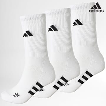 Adidas Performance - Juego de 3 pares de calcetines HT3452 Blanco Negro