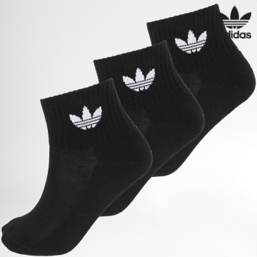 Adidas Originals - Lote de 3 pares de calcetines FM0643 Negro