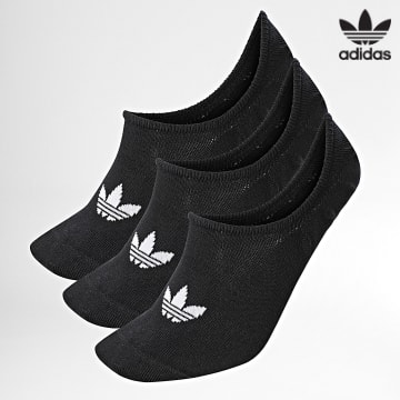 Adidas Originals - 3 paia di calzini bassi FM0677 Nero