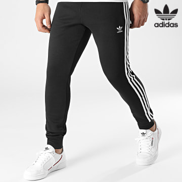 Adidas Originals - Pantalon Jogging A Bandes SST TP Prime Blue GF0210 Noir Blanc