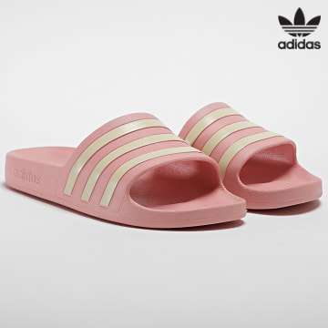 Adidas Originals - Claquettes Femme Adilette Aqua GZ5878 Rose