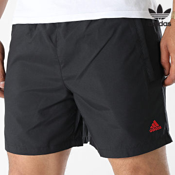Adidas Originals - Pantaloncini da jogging del Manchester United H56688 Nero