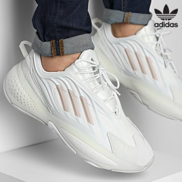 Adidas Originals - Ozrah GX1875 Crystal White Aluminium Core Black Sneakers