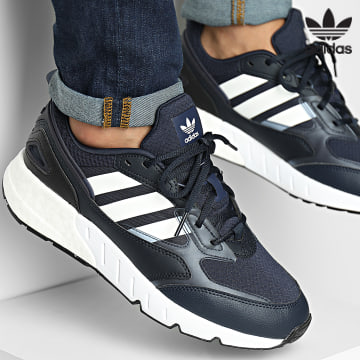 Adidas Originals - ZX 1K Boost 2 Sneakers GY5984 Collegiate Navy Cloud White