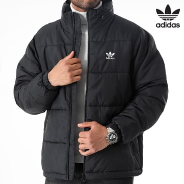 Adidas Originals - Puffer acolchado Essential HL9190 Negro