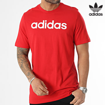 Adidas Originals - Camiseta Linear IC9278 Rojo