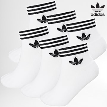 Adidas Originals - 6 Pares De Calcetines EE1152 Blanco