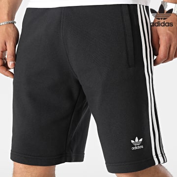 Adidas Originals - Short Jogging A Bandes IA6351 Noir
