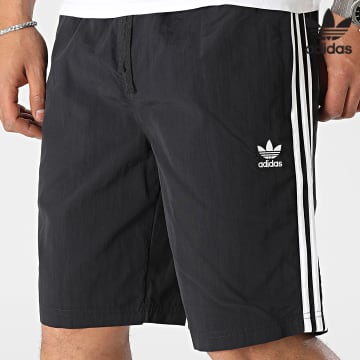 Adidas Originals - Short De Bain A Bandes HK7390 Noir