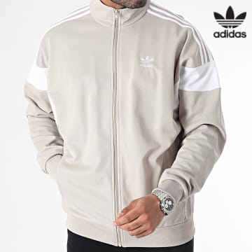 Adidas Originals - Veste Zippée A Bandes Cutline IM4516 Beige