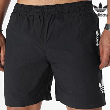Adidas Originals - HT4404 Trefoil Pantalones cortos de baño Negro
