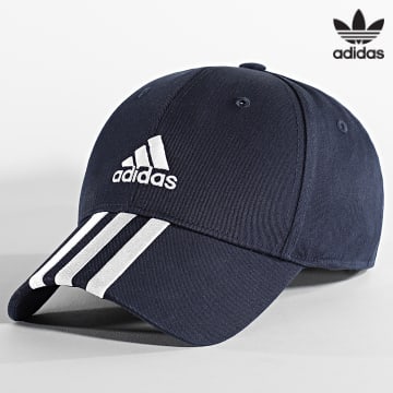 Adidas Originals - Gorra Bball 3 Rayas II3510 Azul Marino