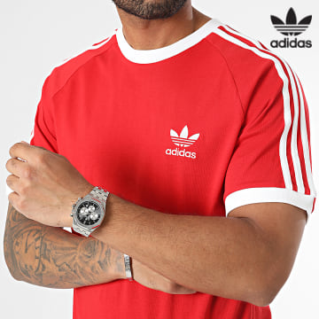 Adidas Originals - Tee Shirt 3 Stripes IA4852 Rouge