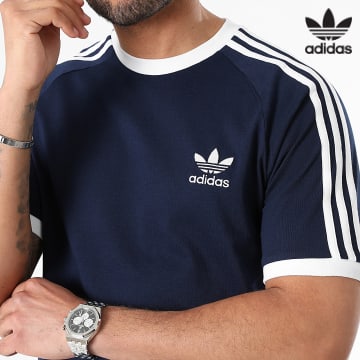 Adidas Originals - Maglietta 3 Stripes IA4850 blu navy