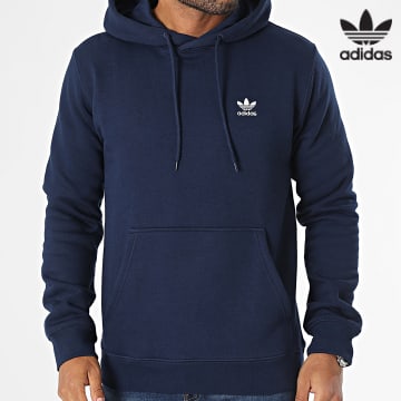 Adidas Originals - Felpa con cappuccio Essential IM4524 blu navy