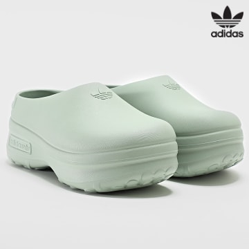 Adidas Originals - Mules Femme adiFOM Stan IE7053 Silver Green Core Black
