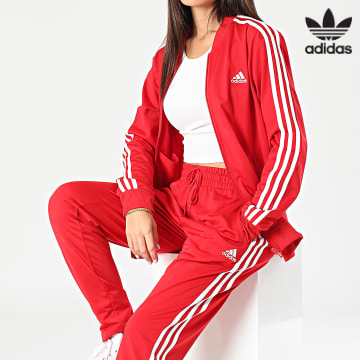 Adidas Originals - Ensemble De Survetement 3 Stripes IJ8784 Rouge