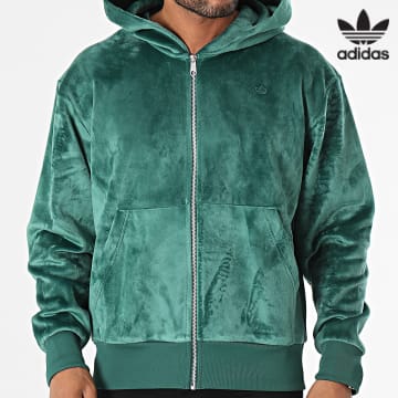 Adidas Originals - Essential II5806 Felpa con cappuccio verde