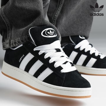 Adidas Originals - Campus 00s Zapatillas HQ8708 Core Negro Calzado Blanco Off White