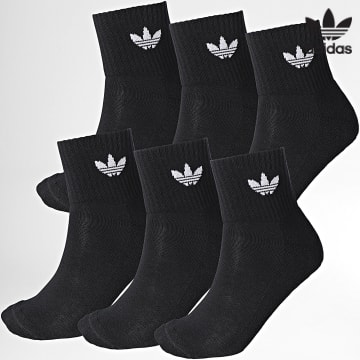 Adidas Originals - Lot De 6 Paires De Chaussettes IJ5626 Noir