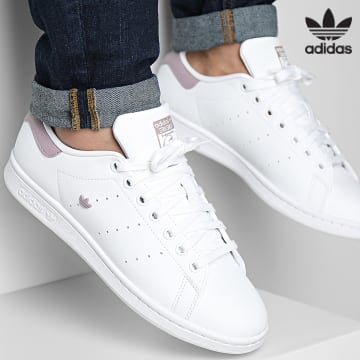 Adidas Originals - Baskets Stan Smith IE0458 Footwear White Preloved Fig