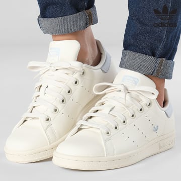 Adidas Originals - Stan Smith Mujer Zapatillas IE0461 Off White Halo Azul S21