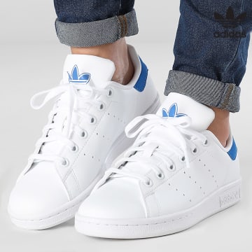 Adidas Originals - Baskets Femme Stan Smith IE8110 Cloud White Blue Bird