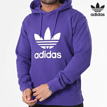 Adidas Originals - Sweat Capuche Trefoil IM9398 Violet