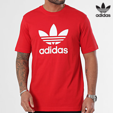 Adidas Originals - Tee Shirt Trefoil IR8009 Rouge