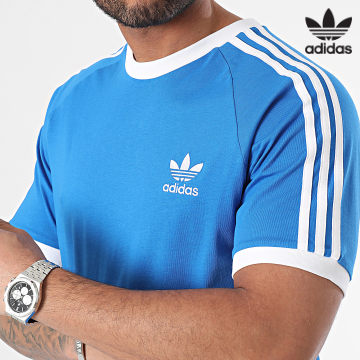 Adidas Originals - Maglietta a 3 strisce IN7745 Blu