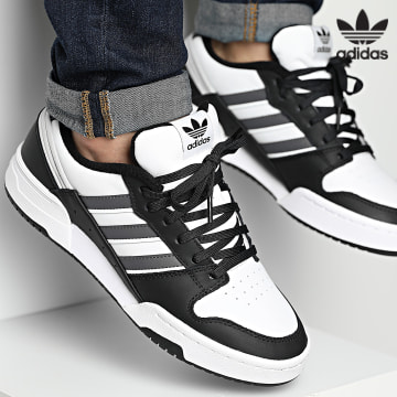 Adidas Originals - Baskets Team Court 2 IF1197 Core Black Grey Five Footwear White