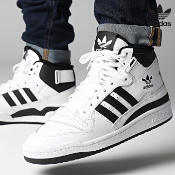 Adidas Originals - Sneaker Forum Mid IG3756 Footwear White Core Black Footwear White