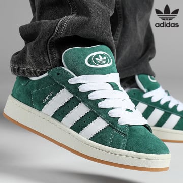 Adidas Originals - Baskets Campus 00s H03472 Dark Green Footwear White Off White